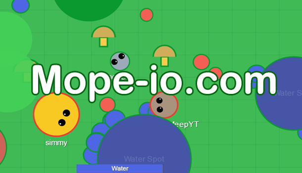 Mope io online with animal levels